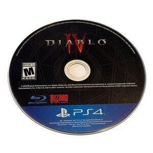 Diablo IV Sony PS4 Playstation 4 Brand New Unplayed Loose Disc